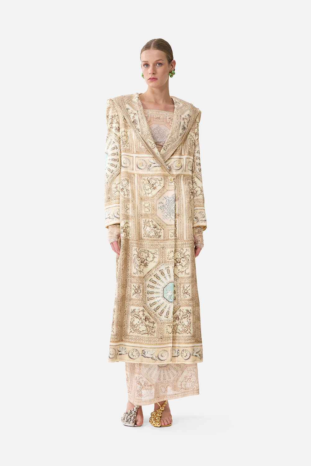 LONG MANTEAU À CAPUCHE LE BOUDOIR ADORÉ