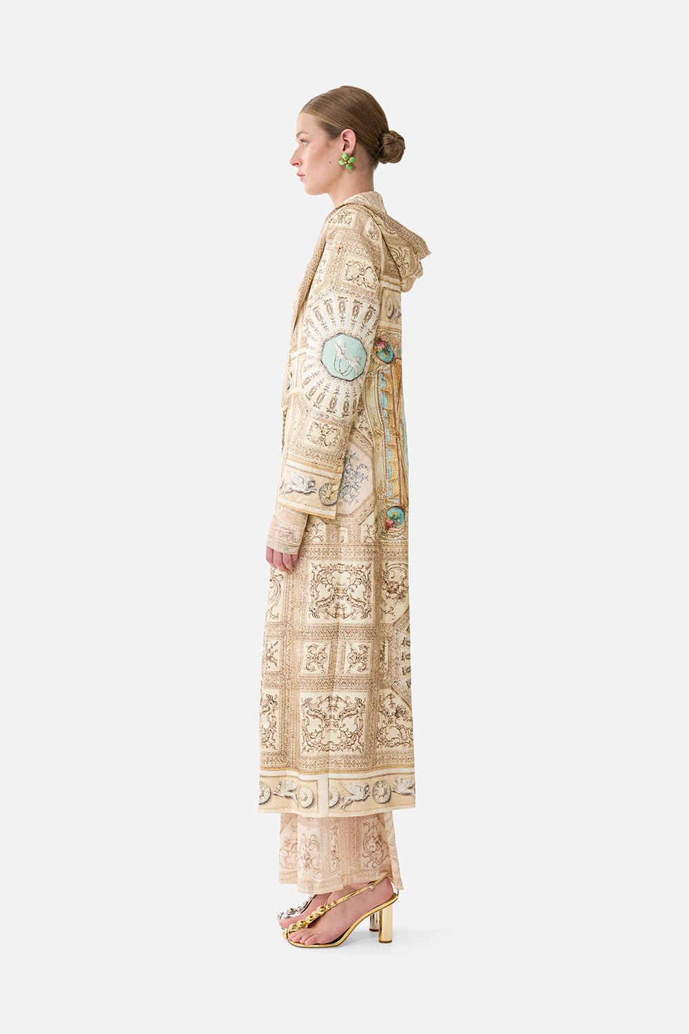 LONG MANTEAU À CAPUCHE LE BOUDOIR ADORÉ
