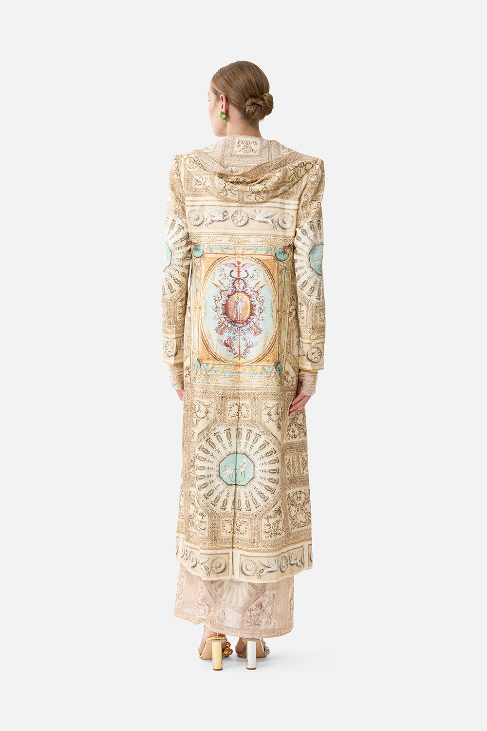 LONG MANTEAU À CAPUCHE LE BOUDOIR ADORÉ