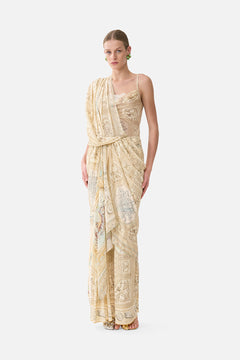 The CAMILLA Saree Skirt in our A Beloved Boudoir print.