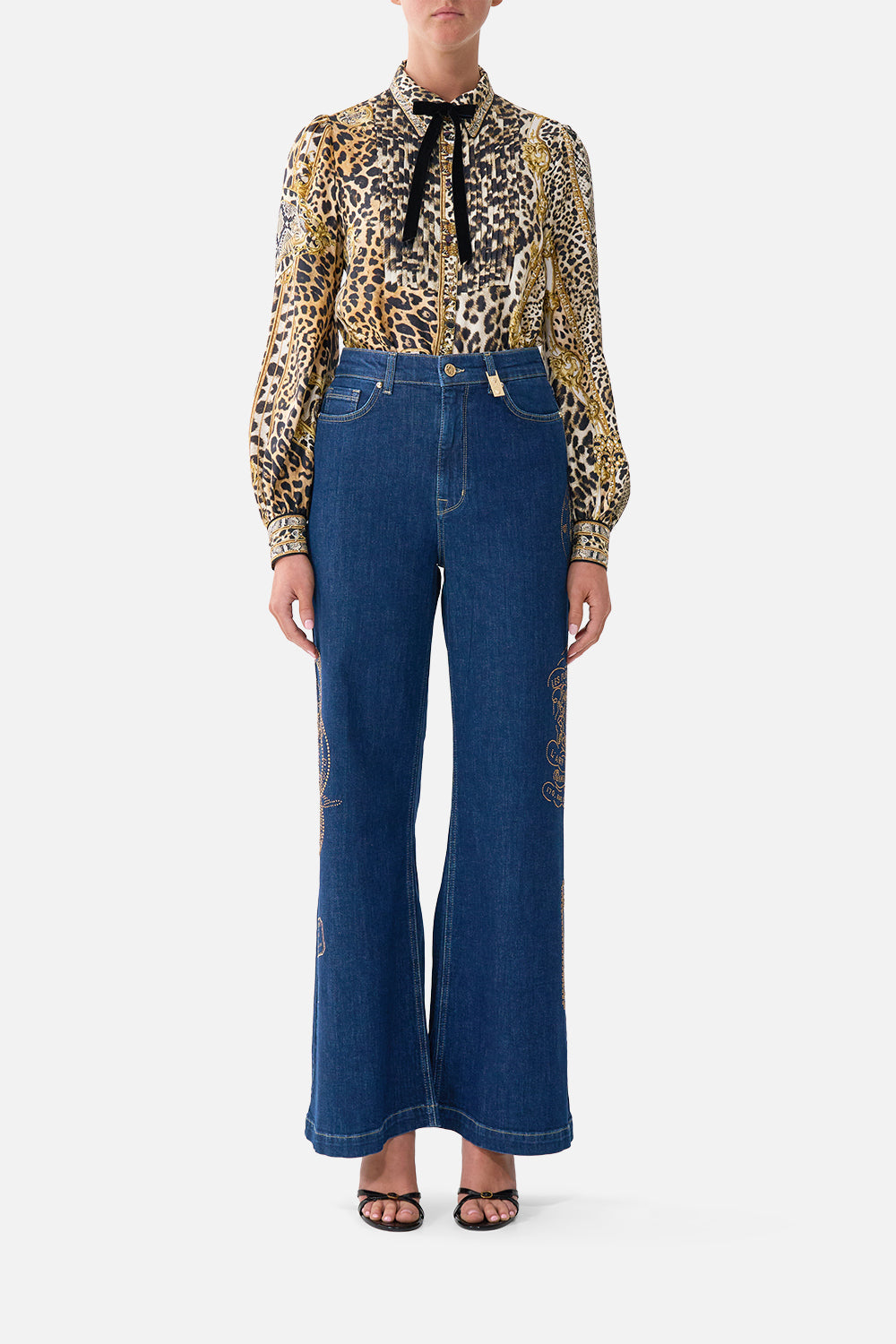 The CAMILLA JENNA HIGH WAISTED FLARE DENIMDENIM