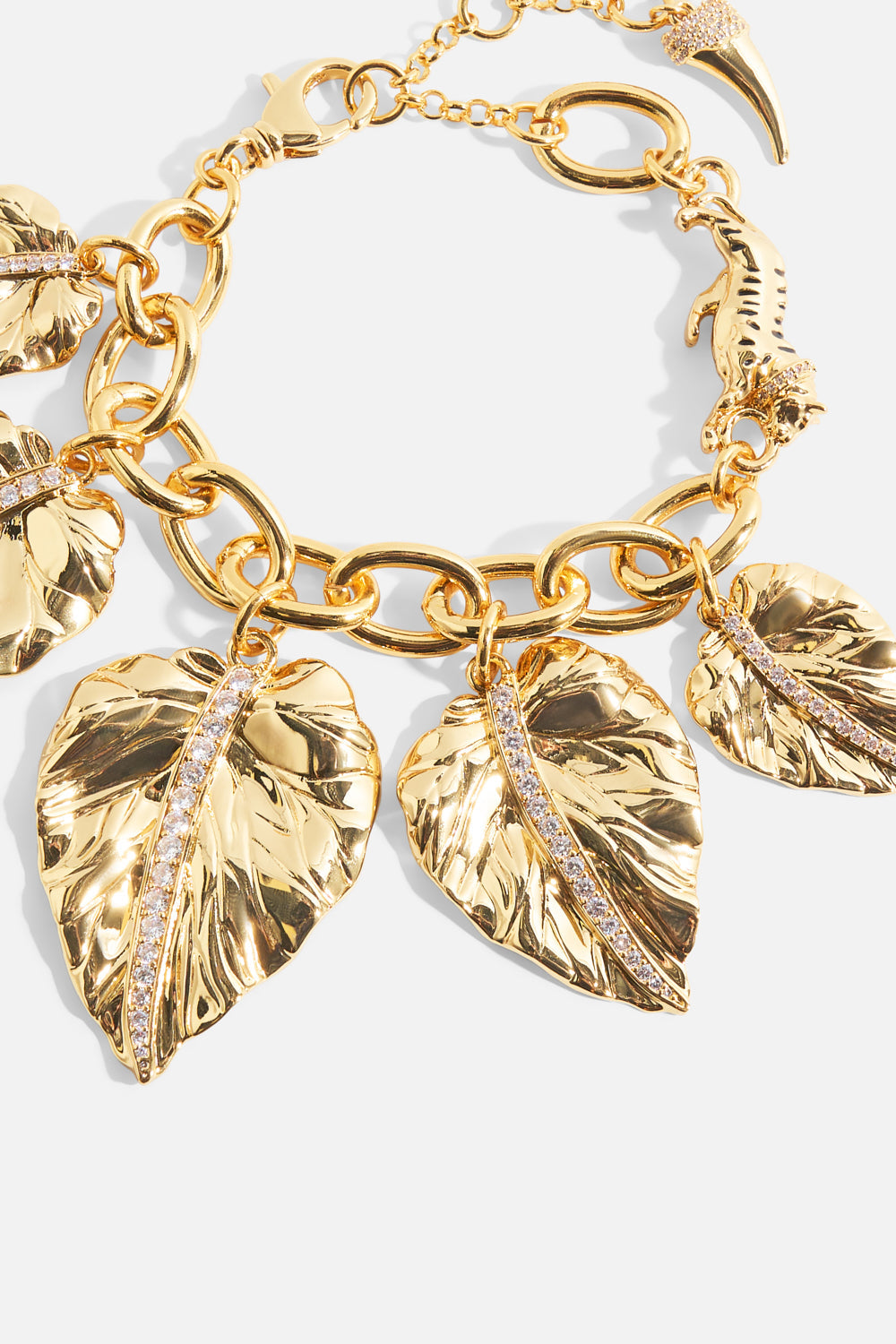 The CAMILLA Gilded Realms Statement Bracelet in gold.
