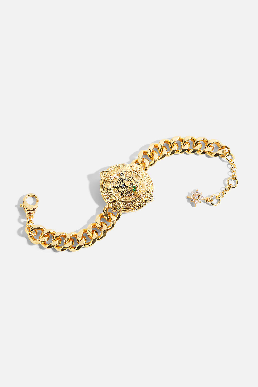 The CAMILLA Imperial Idol Jaggi Bracelet in gold.