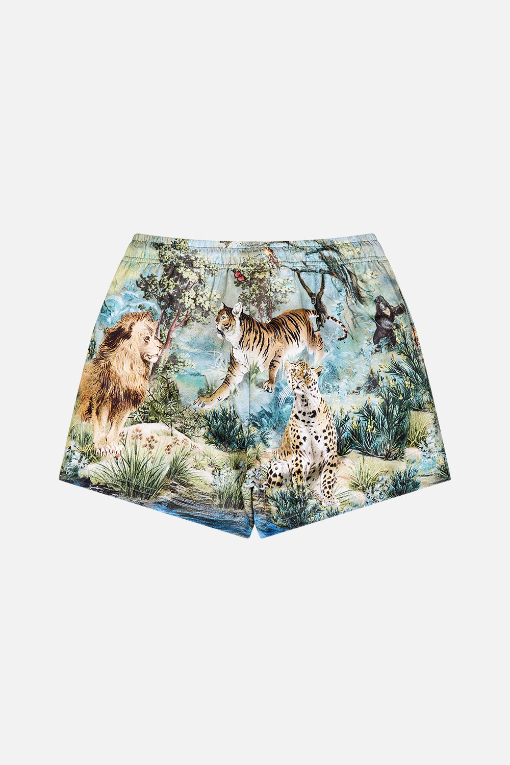 SHORT DE BAIN MI-LONG GARÇON AVEC TAILLE ÉLASTIQUE ANIMALS IN THE PALACE
