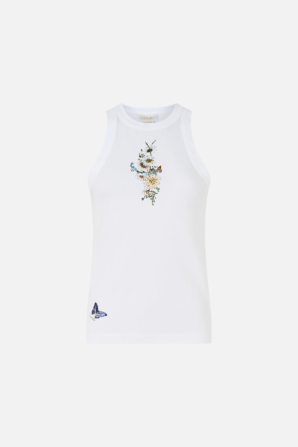JERSEY TANK TOP DANDELION SKIES
