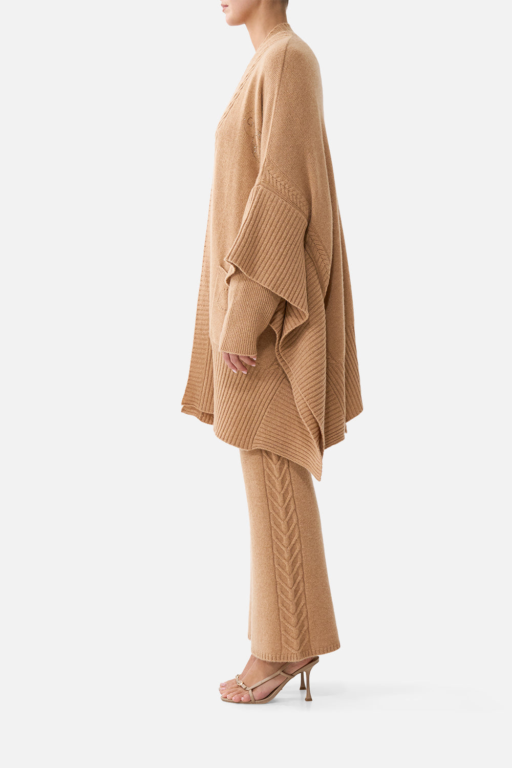 The CAMILLA Cashmere Knit Oversized Layer Leopard Libertine in our Leopard Libertine print.