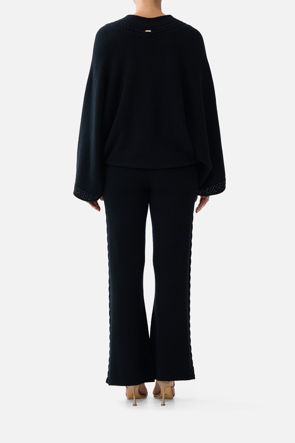 PANTALON COURT EN MAILLE NIGHT GARDEN