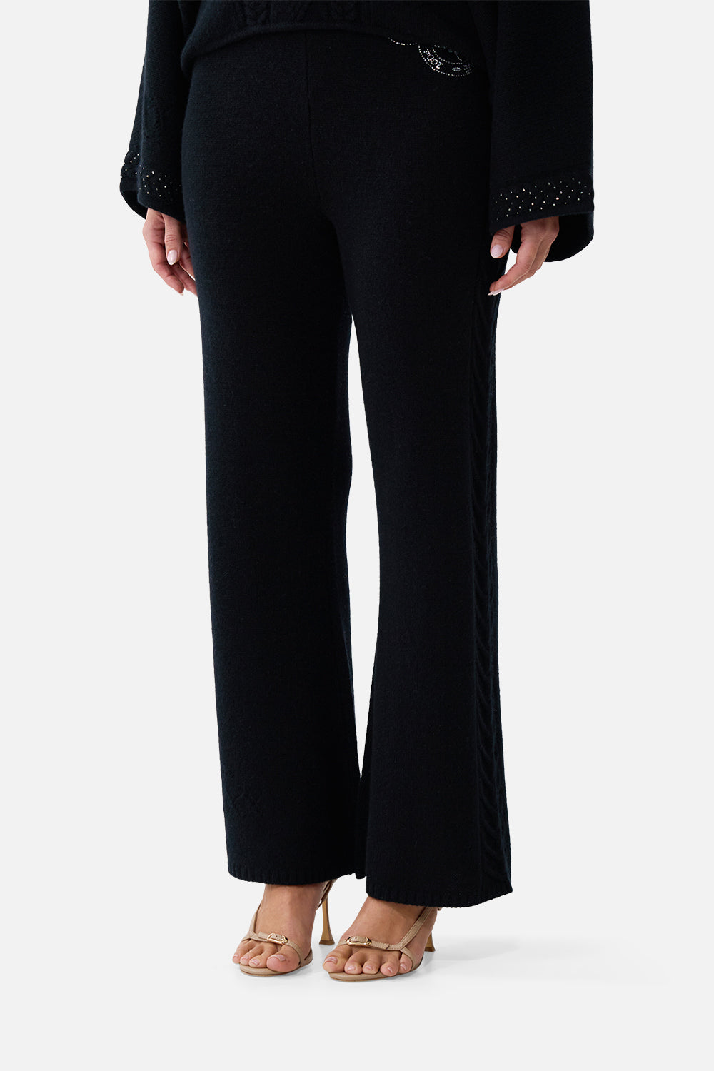 PANTALON COURT EN MAILLE NIGHT GARDEN