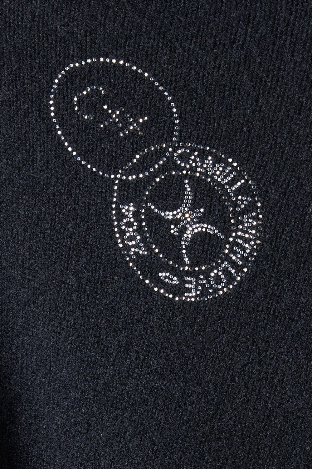 GILET CARDIGAN SURTAILLE À POCHES PLAQUÉES NIGHT GARDEN