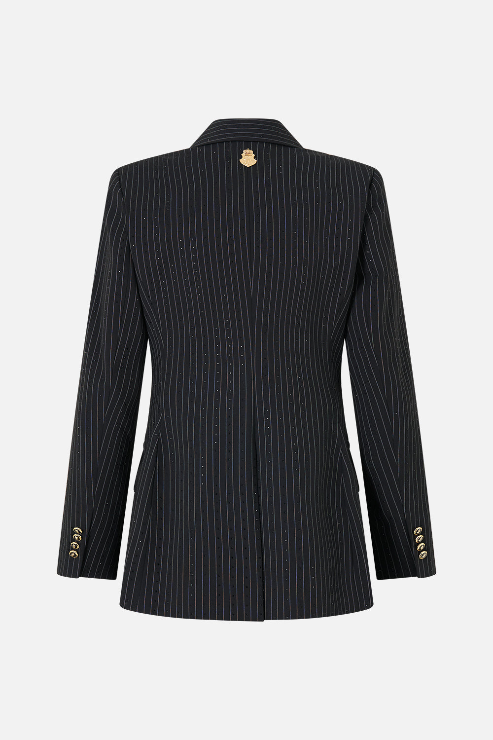 DOUBLE BREASTED SUIT JACKET NIGHT GARDEN