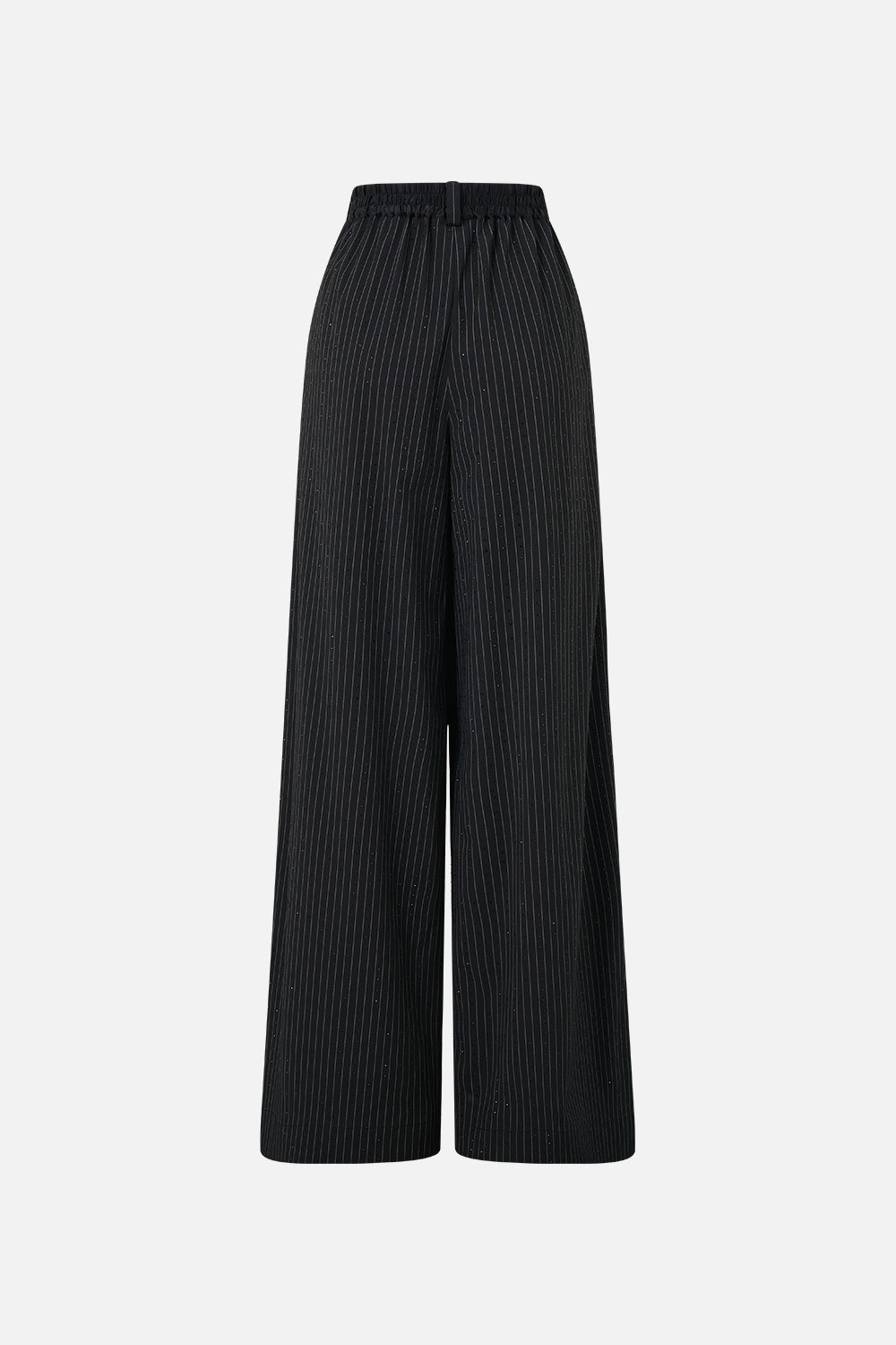 PANTALON LARGE À TAILLE HAUTE NIGHT GARDEN