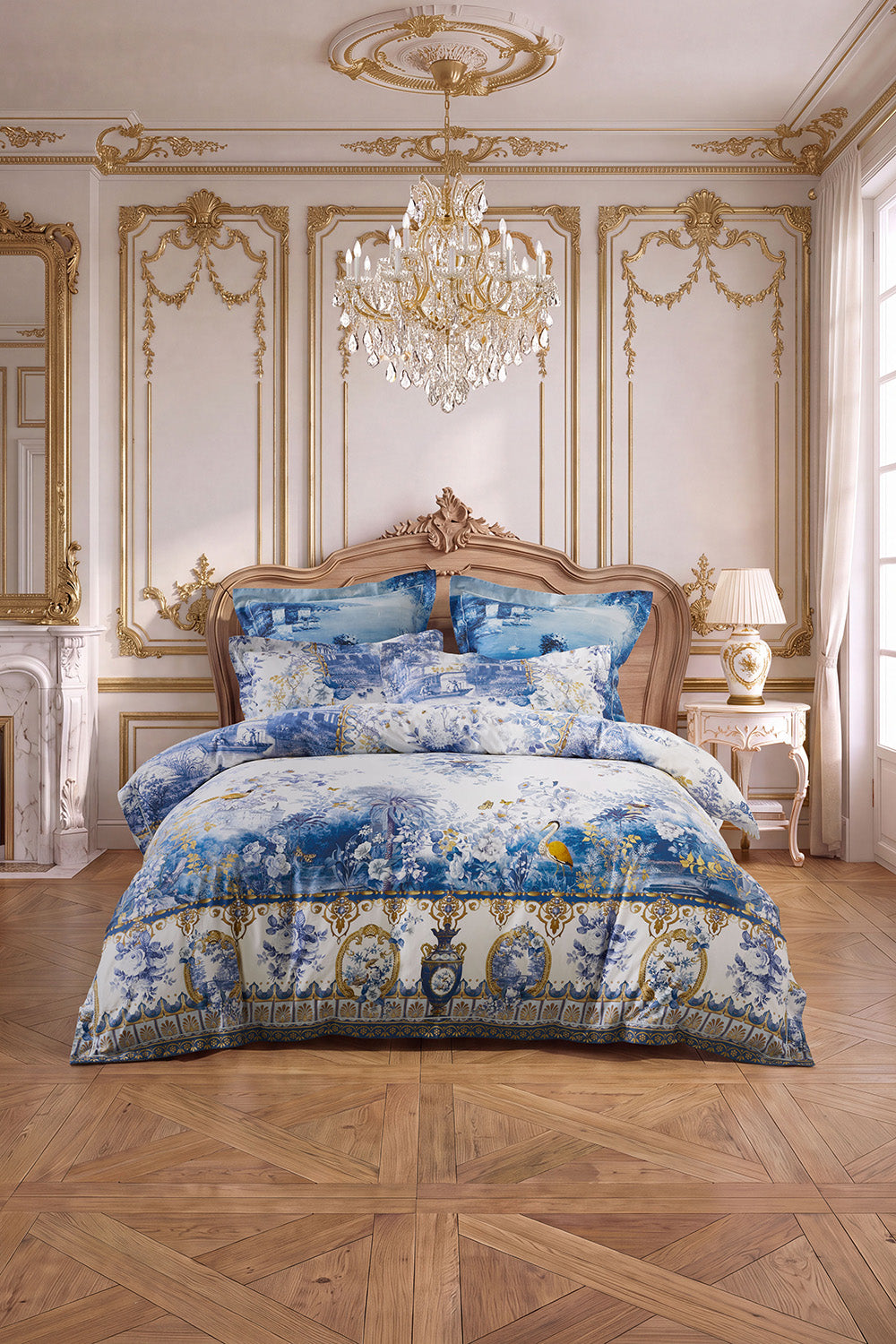 QUILT COVER SET FLEUR LIBERTINE