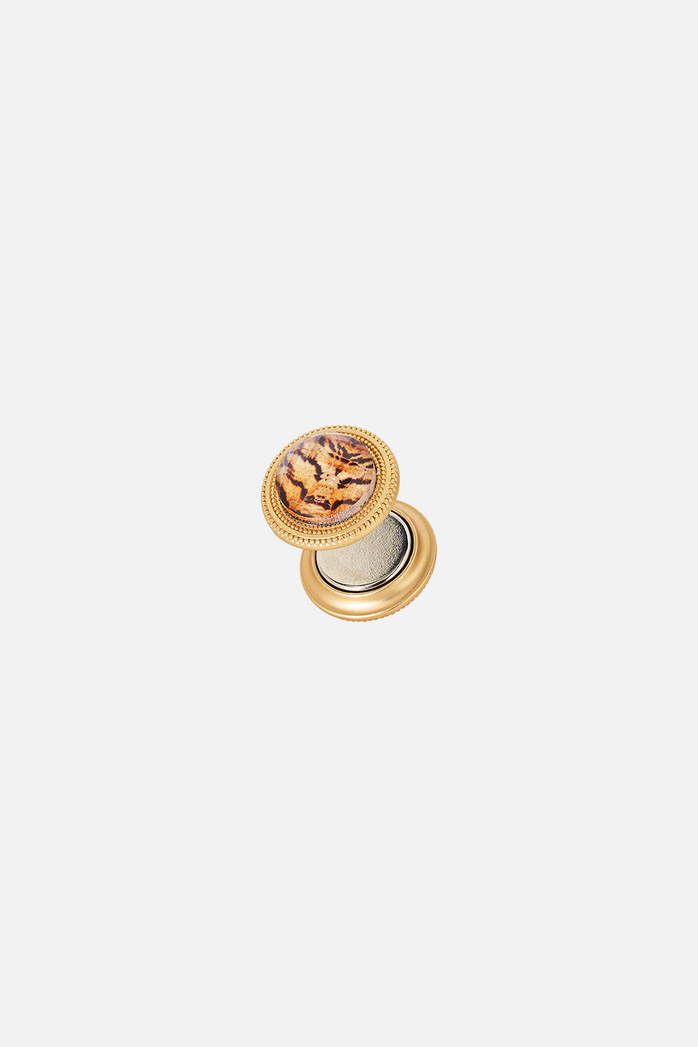 The CAMILLA Gold Clothing Magnets in Print Case of Curiosities. Ghost View