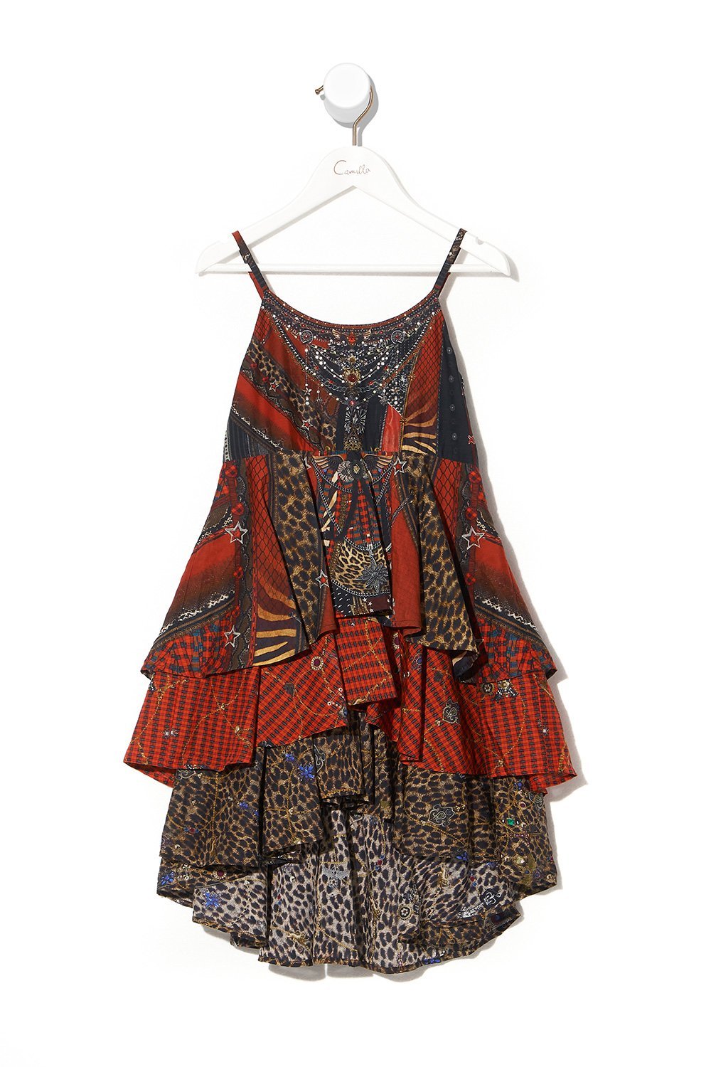 KIDS LAYERED DRESS 12-14 LONDON CALLING