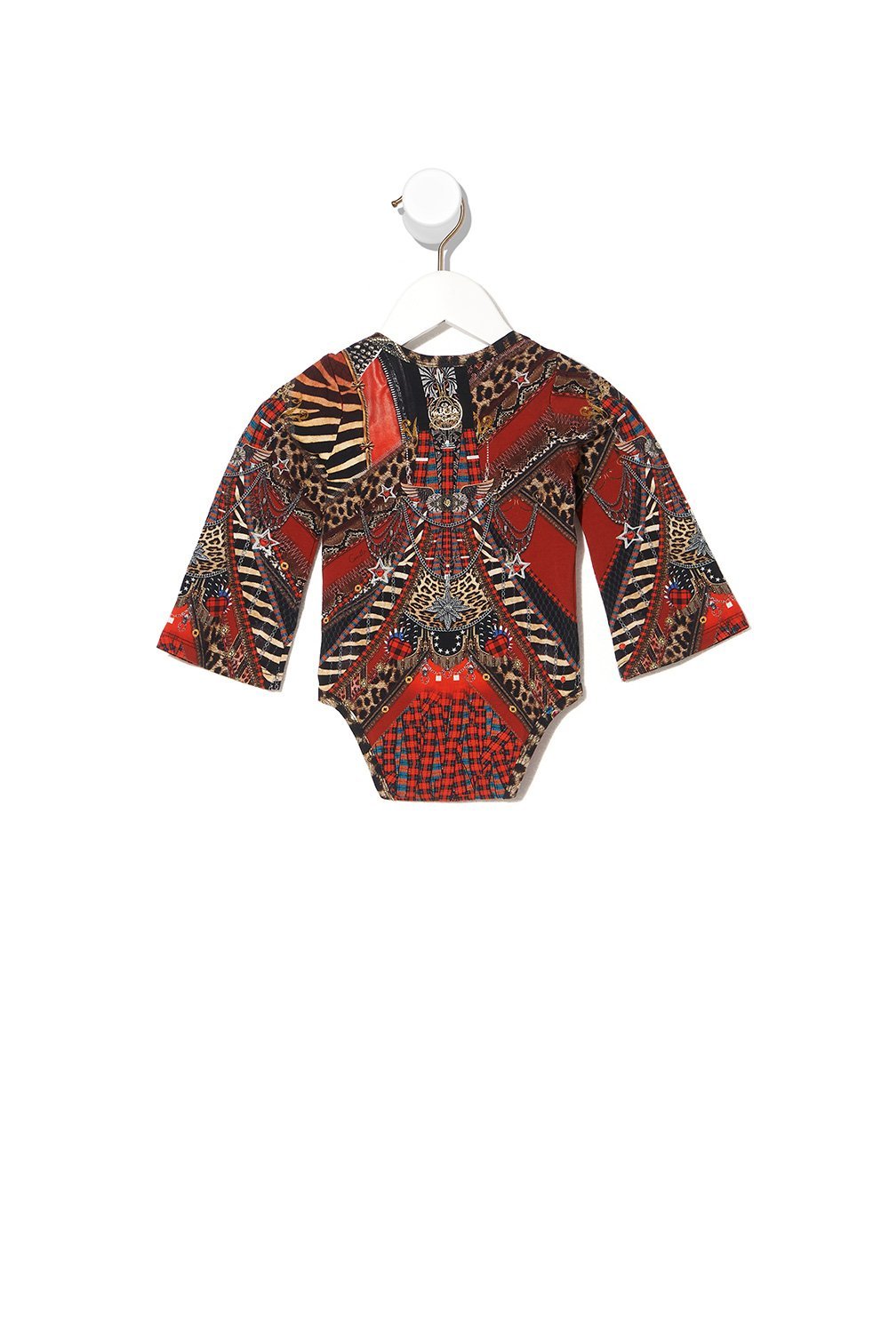 BABIES FLARED SLEEVE ONESIE LONDON CALLING