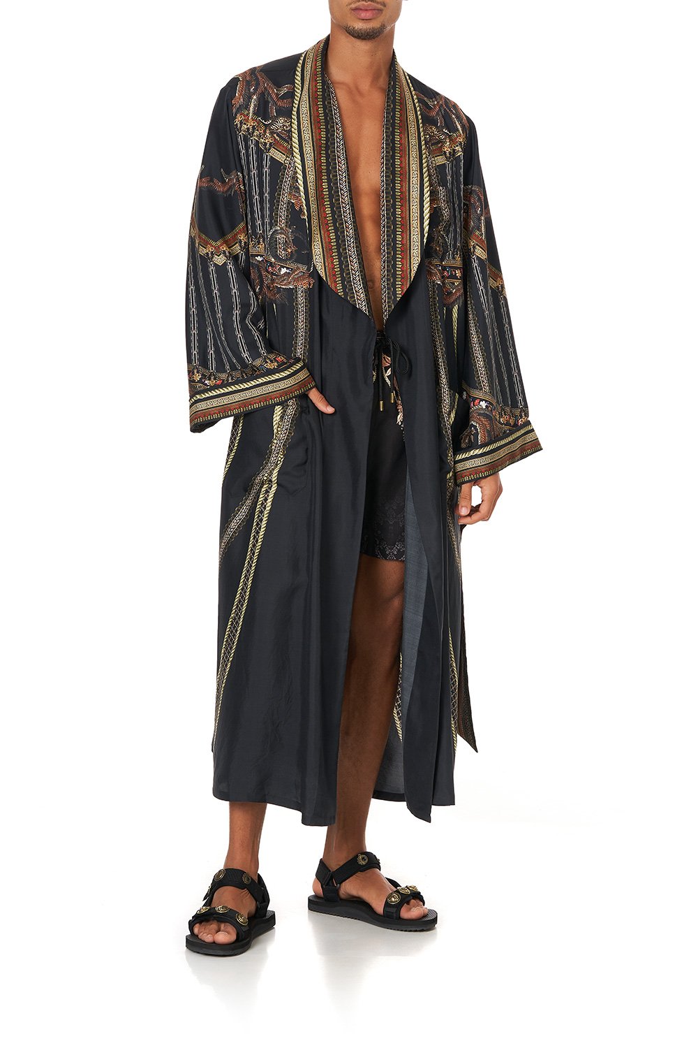 LONG LINE ROBE BELLE OF THE BAROQUE