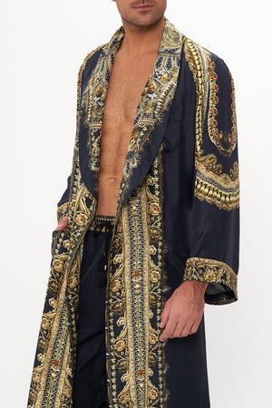 LONG LINE ROBE ITS ALL OVER TORERO