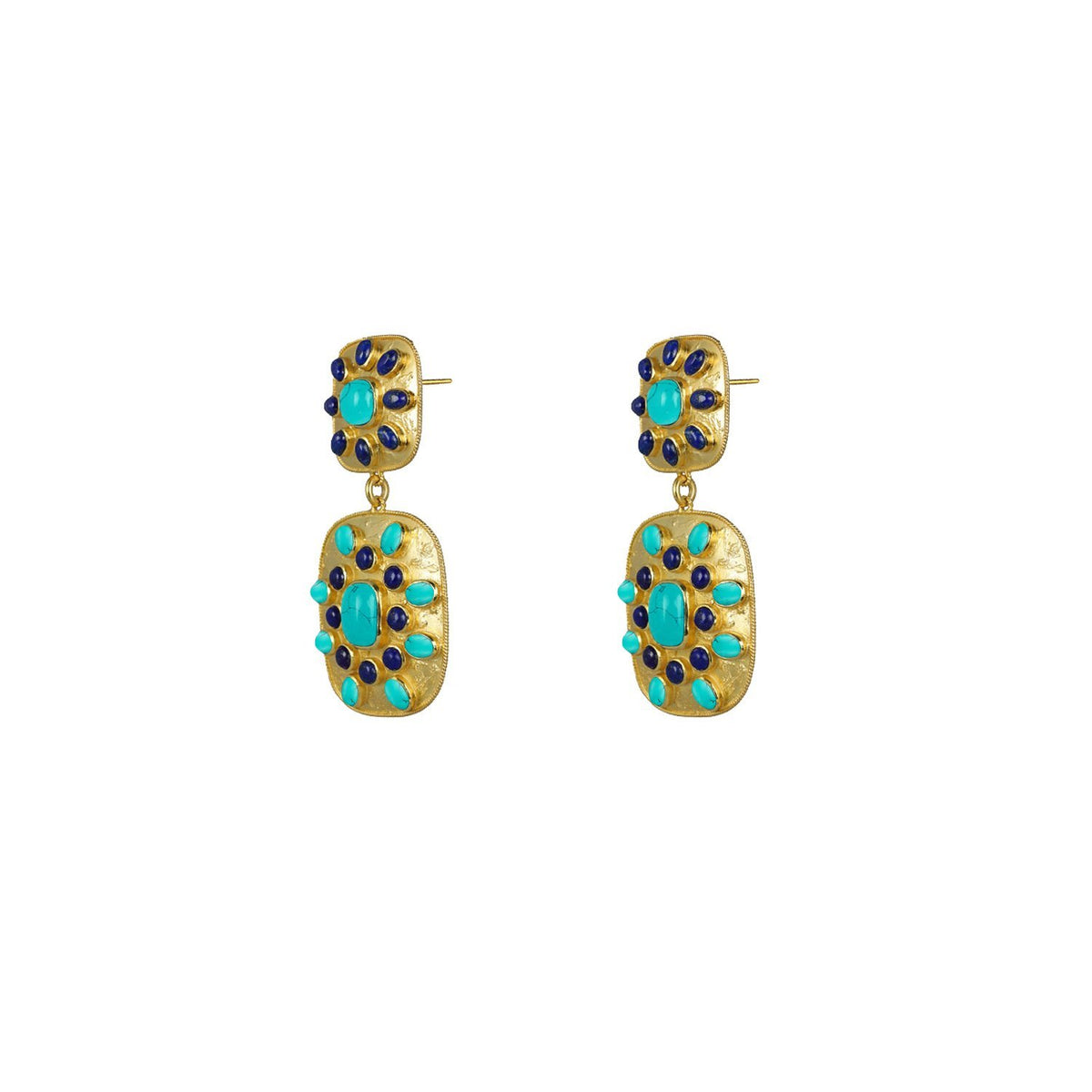 VALERE TURQUOISE CORDELIA EARRINGS MULTI