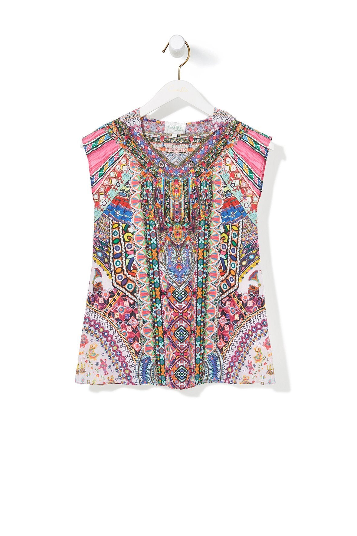 KALBELIA QUEEN KIDS HOODED KAFTAN