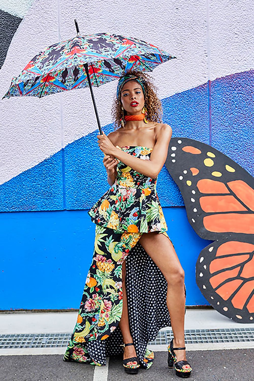 TOUCAN PLAY LARGE UMBRELLA