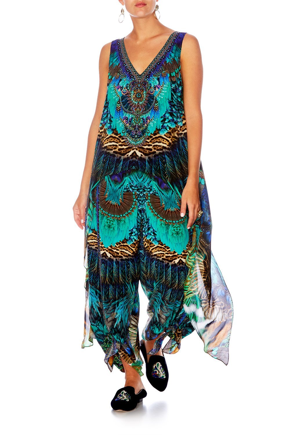 THE CREATOR HIGH LOW CROSS BACK TOP