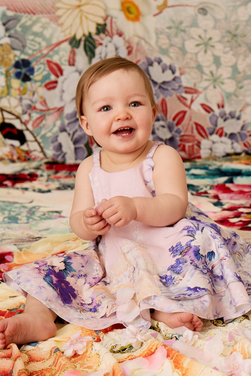 CAMILLA HARAJUKU HEIRESS BABIES RUFFLE HEM DRESS