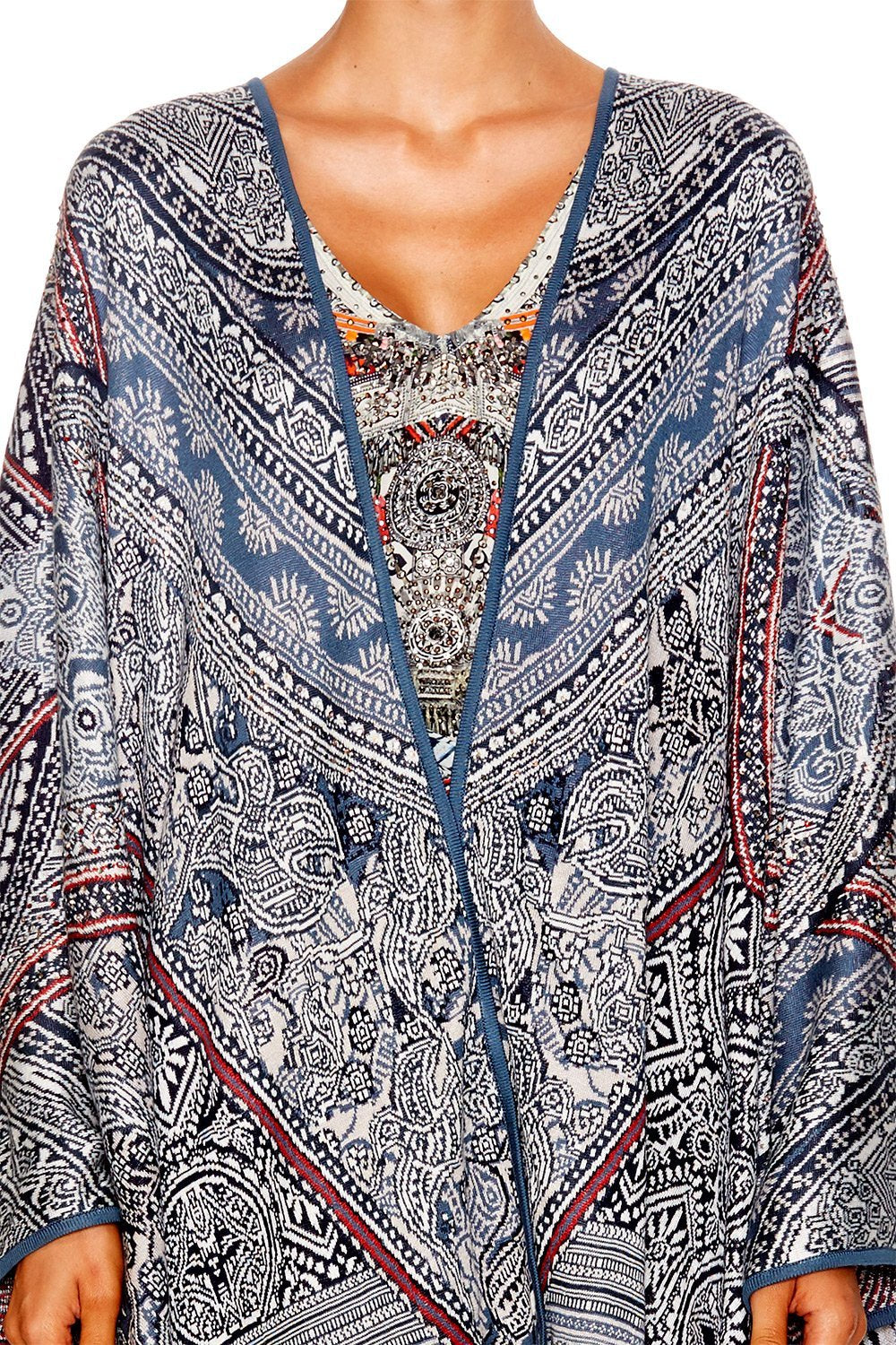 ANTIQUE BATIK OVERSIZED SHAWL