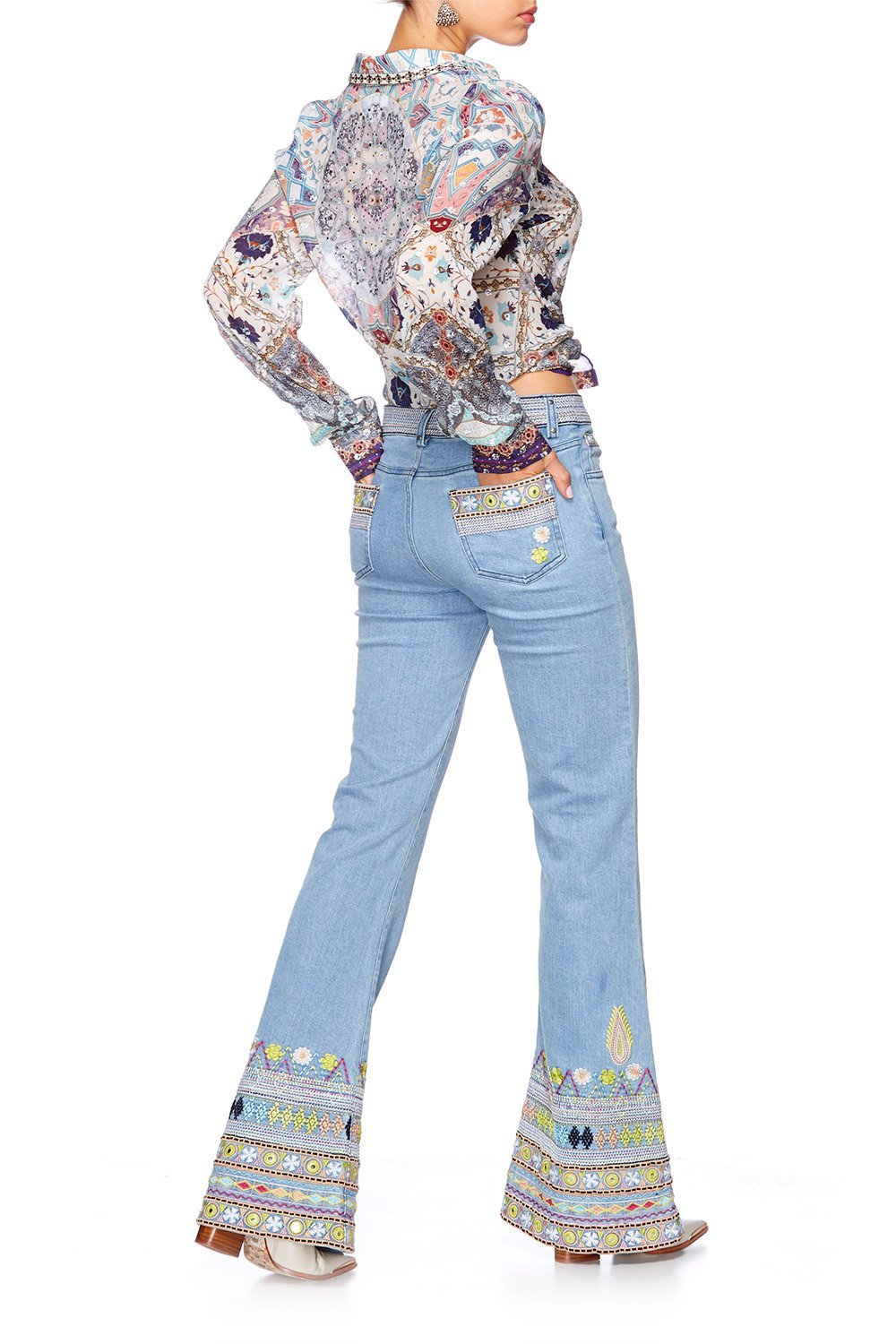 TALES OF TATIANA SLIM FIT LONG SLEEVE SHIRT