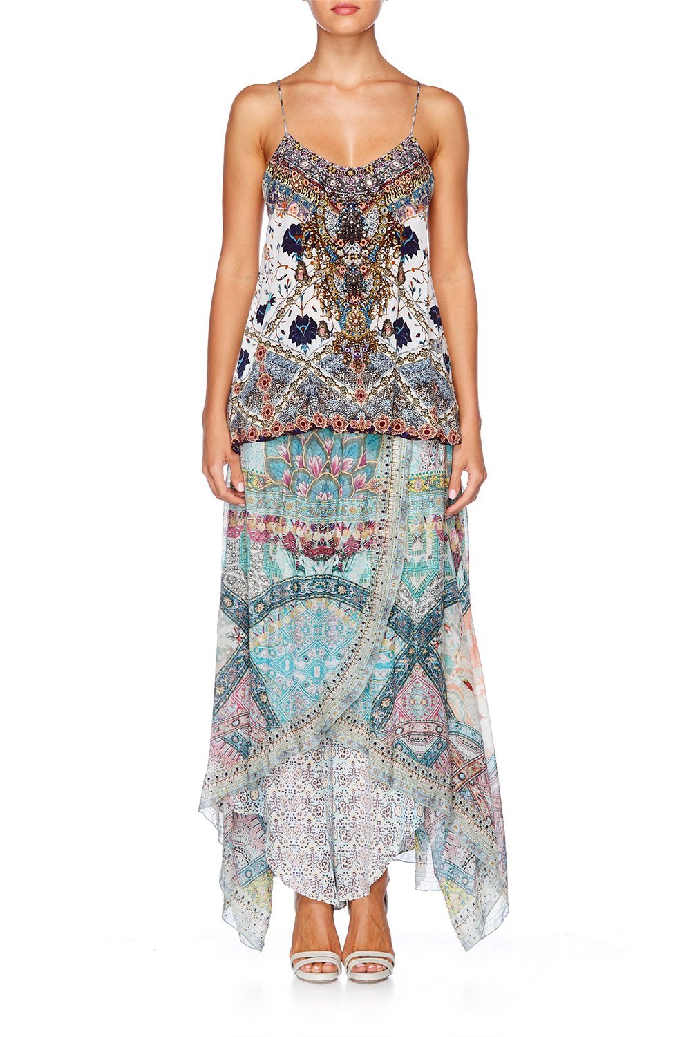 TALES OF TATIANA T-BACK SHOESTRING TOP