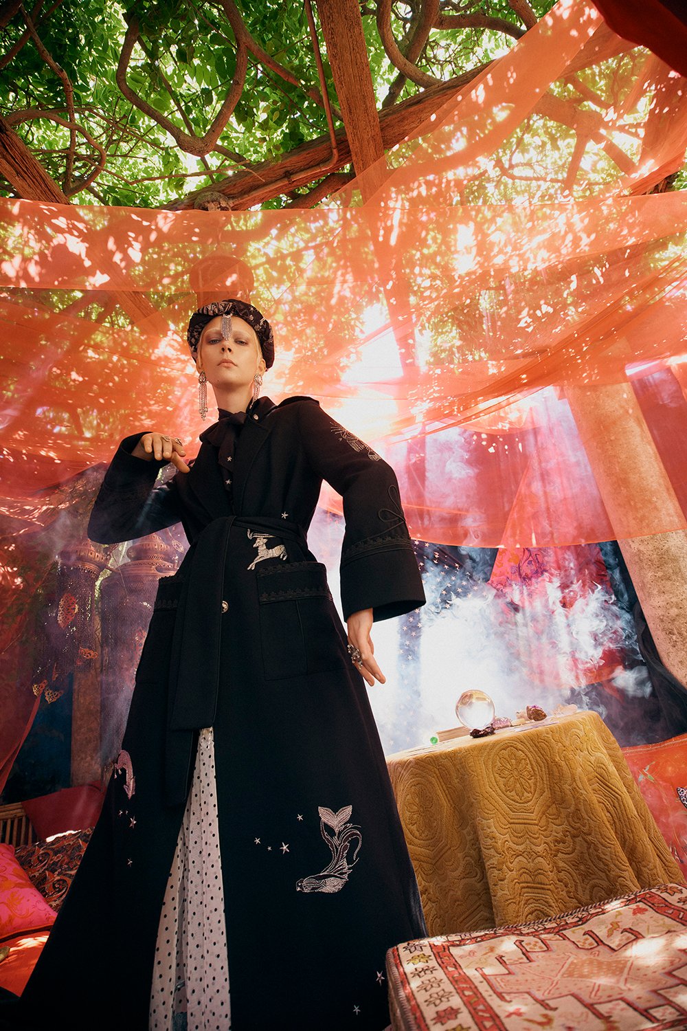 LONG MILITARY COAT ASTRO DISCO