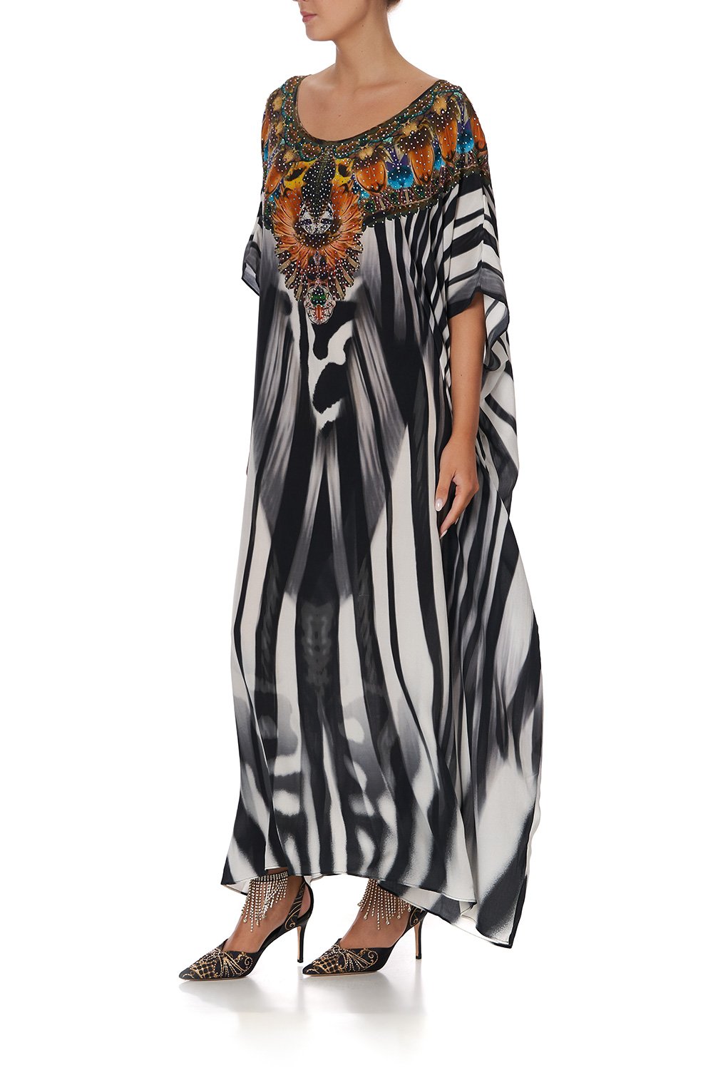 ROUND NECK KAFTAN ANIMALIA