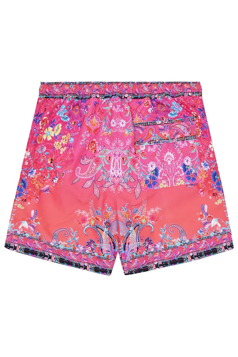 ELASTIC WAIST BOARDSHORT FREE LOVE