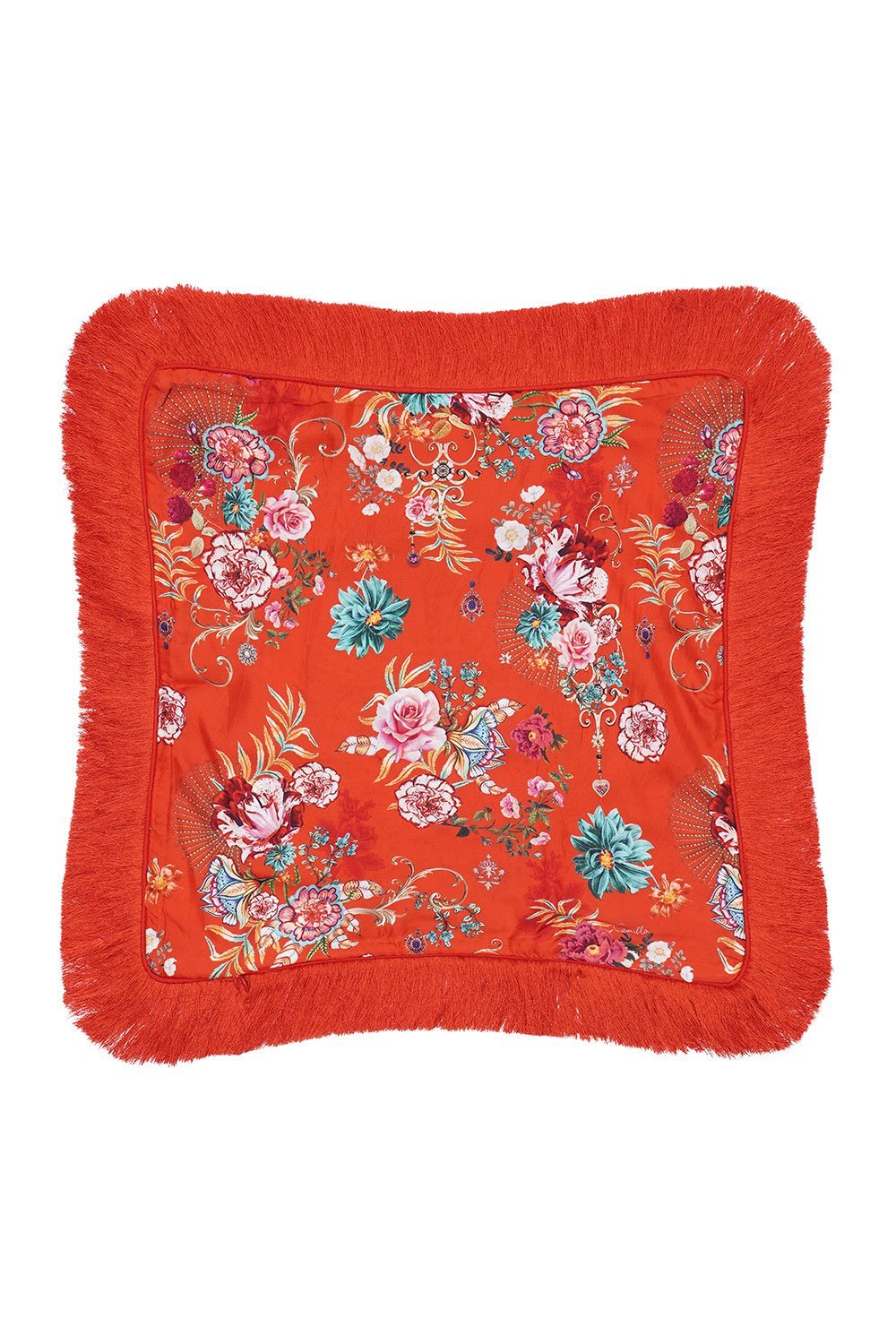 SMALL SQUARE CUSHION CAMEOS CAN CAN