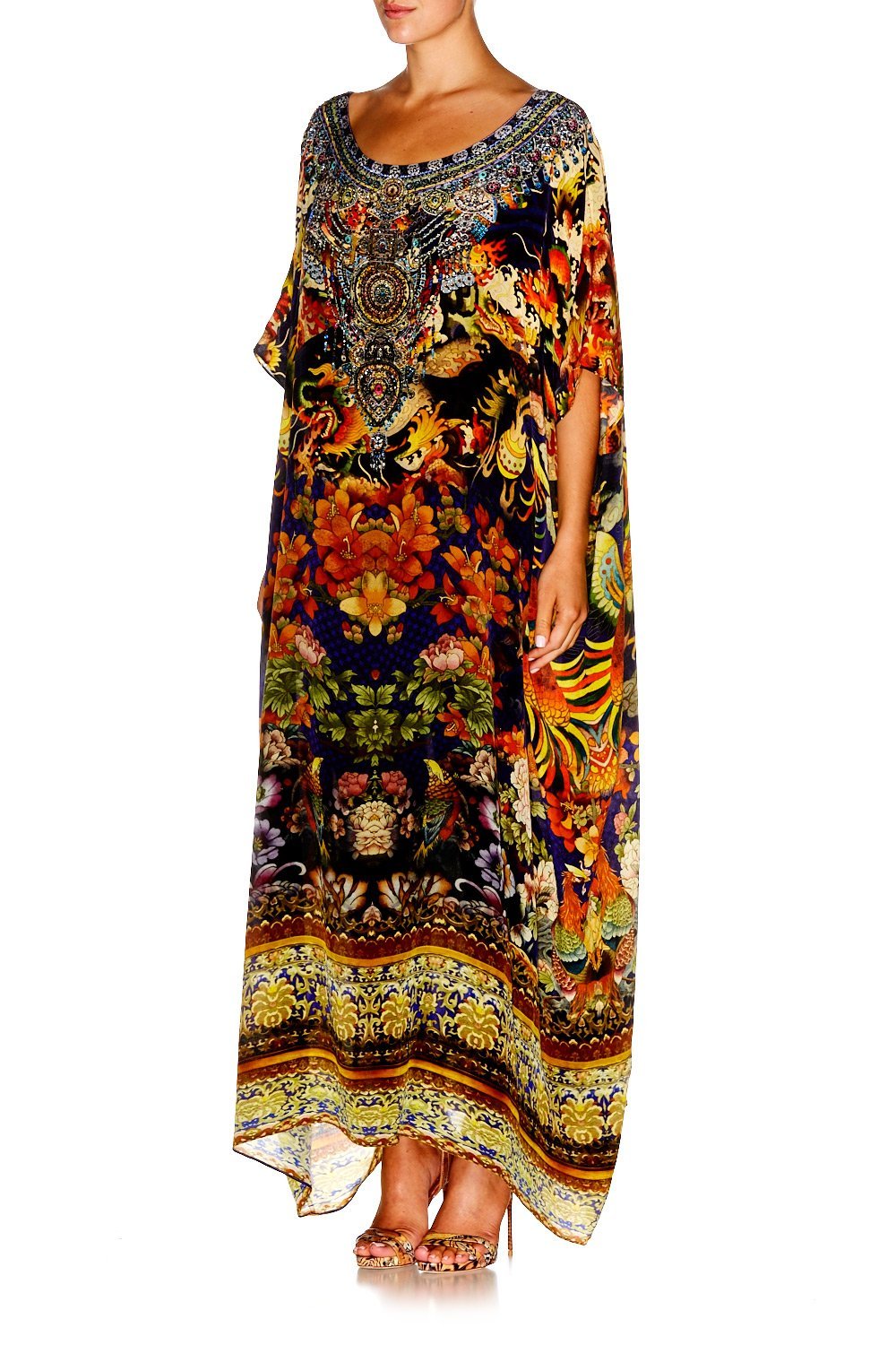 PHOENIX RISE ROUND NECK KAFTAN