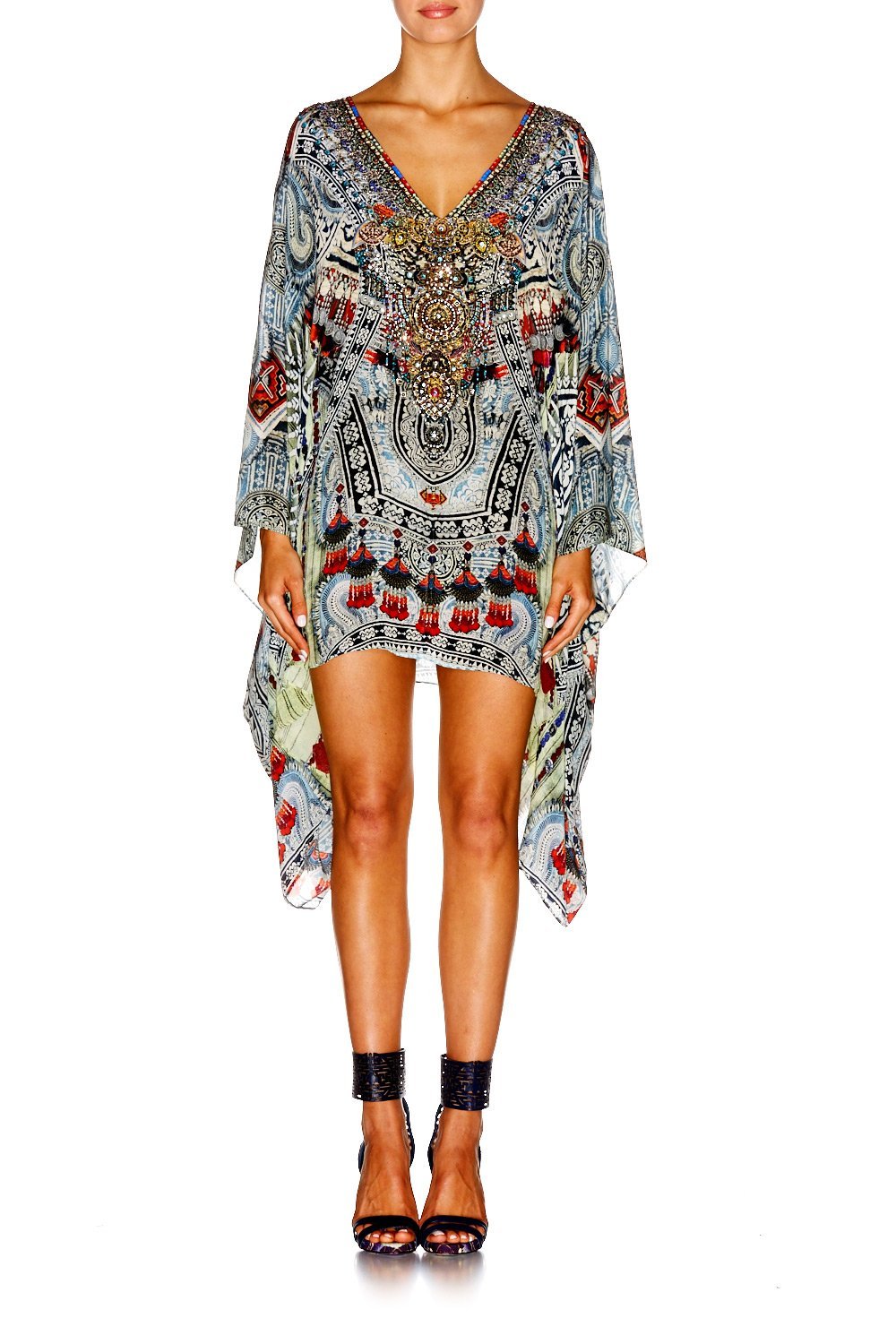 TEACHERS PET SPLIT SHOULDER SHORT KAFTAN