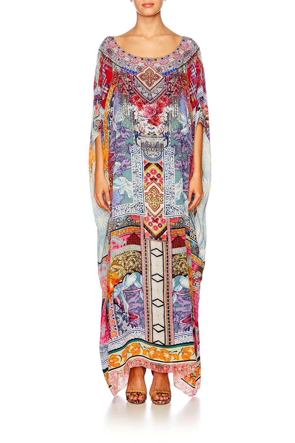 SUNDAY BEST ROUND NECK KAFTAN