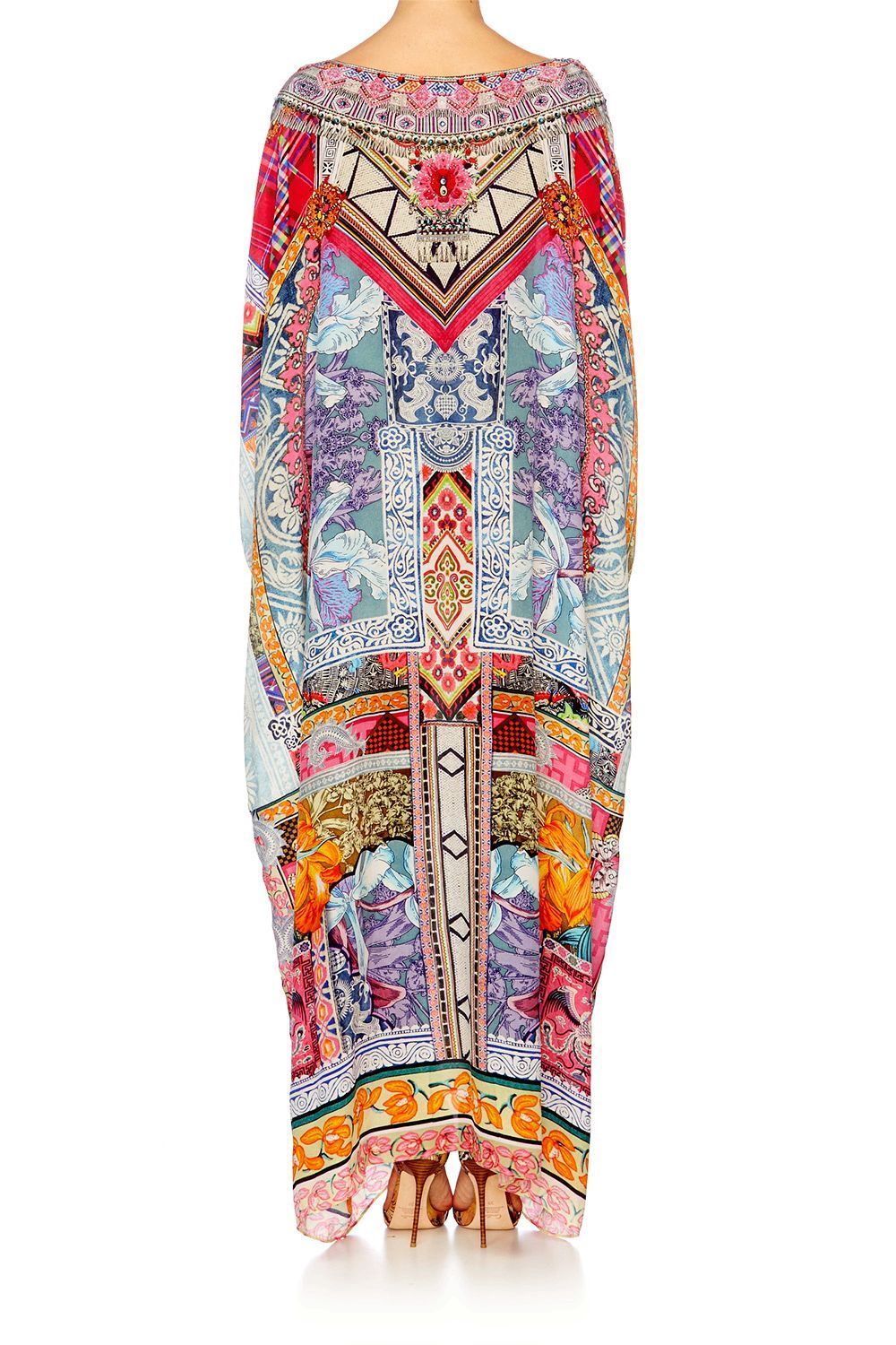 SUNDAY BEST ROUND NECK KAFTAN