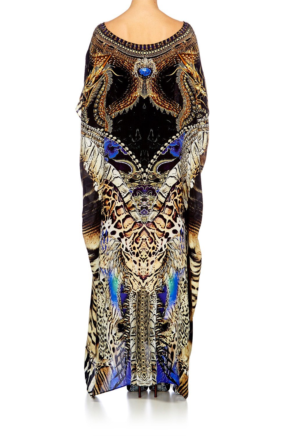 DRAGON LADY ROUND NECK KAFTAN