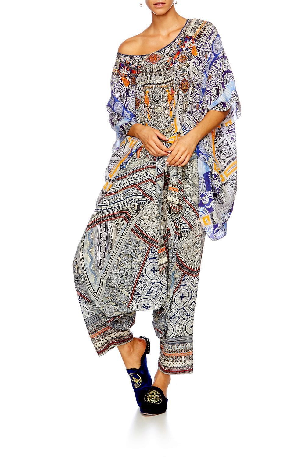 ANTIQUE BATIK HAREM PANTS