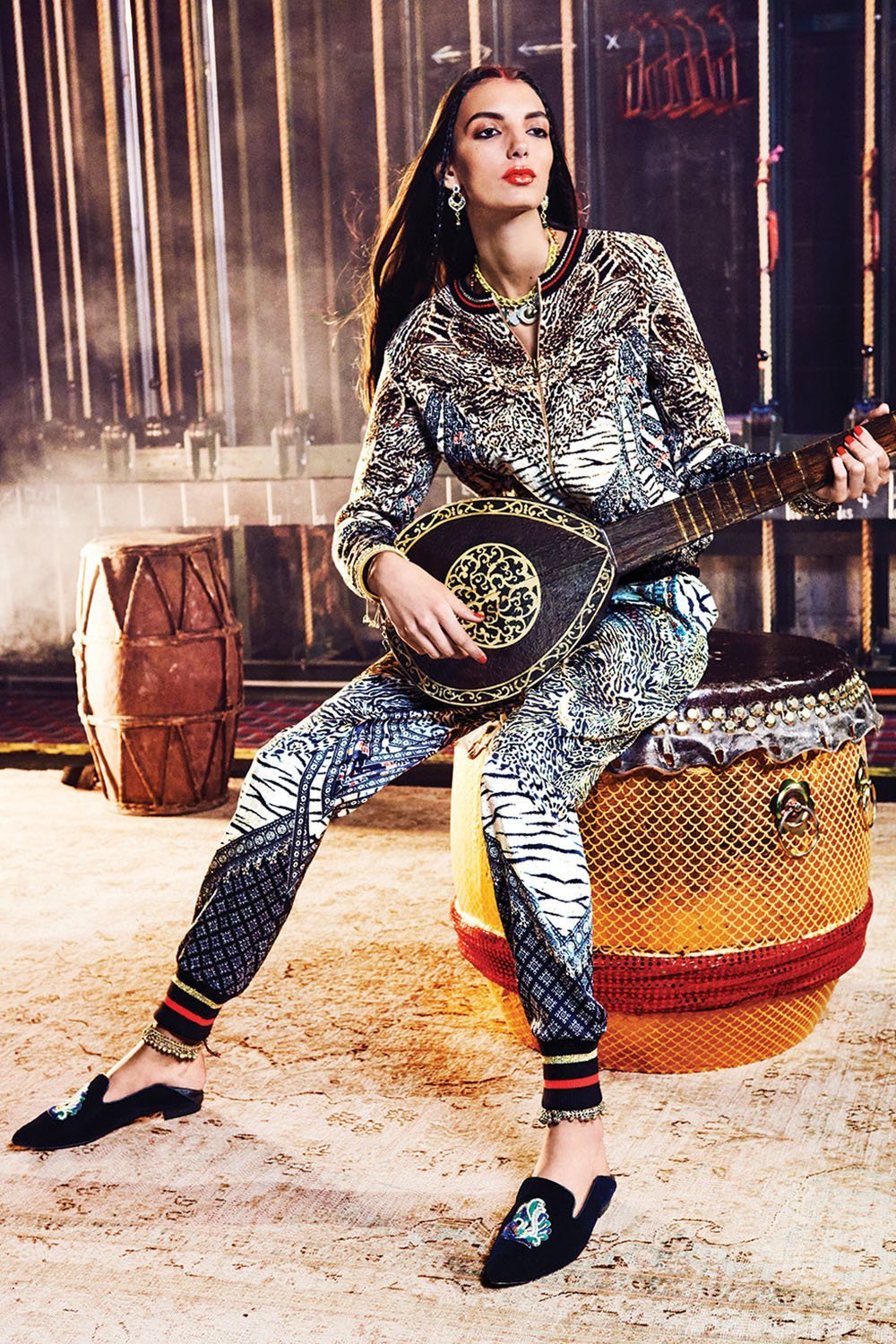 THE BODYGUARD DRAWSTING PANT W RIBBING