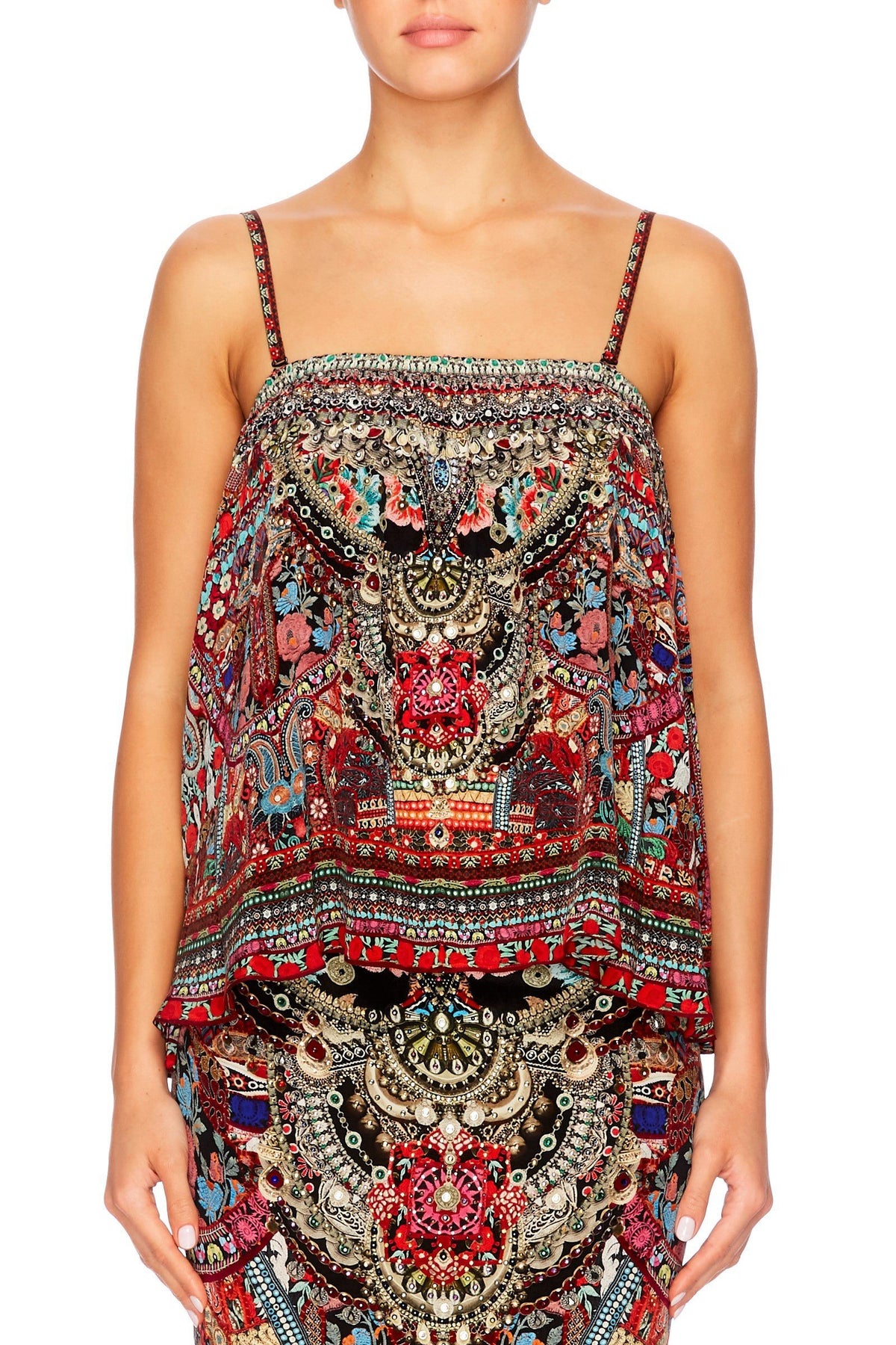 QUEEN ALIKA STRAPLESS TUBE TOP