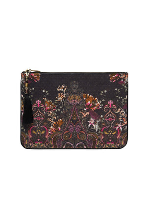 SMALL CANVAS CLUTCH RESTLESS NIGHTS