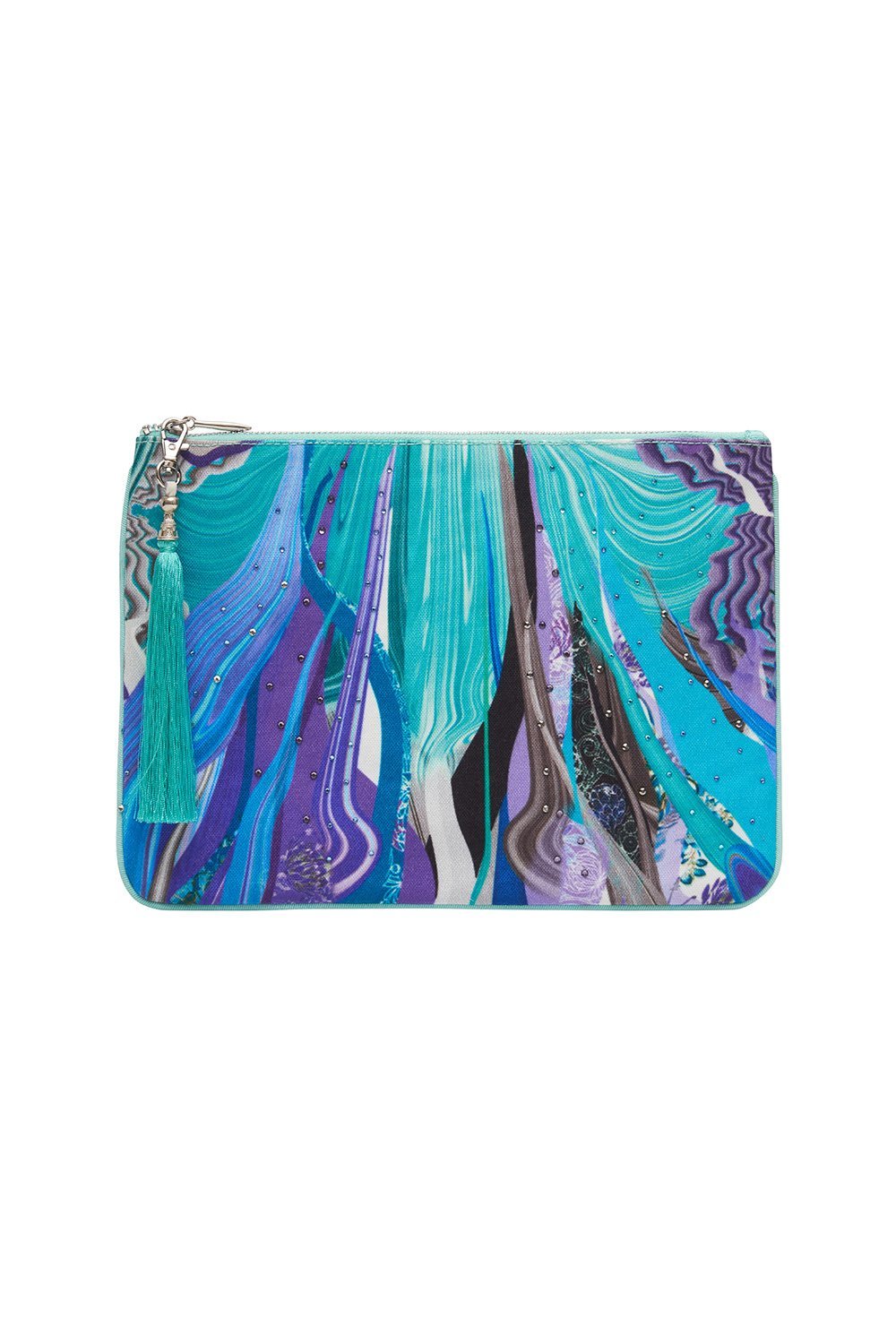 SMALL CANVAS CLUTCH WATEGOS WANDERLUST