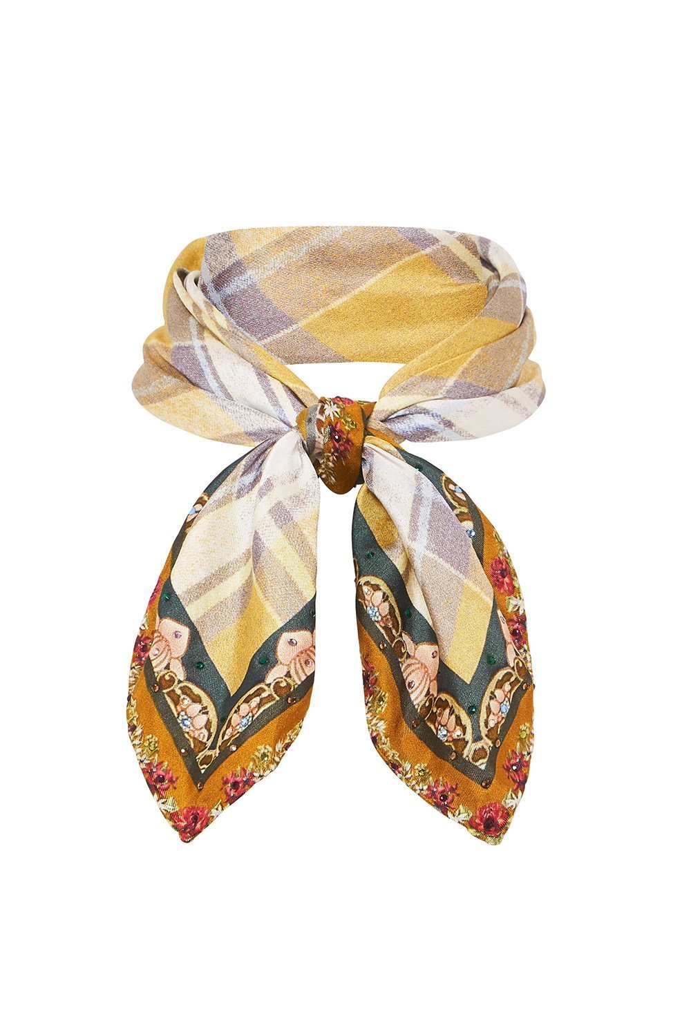 NECK TIE SCARF AMONG THE GUMTREES