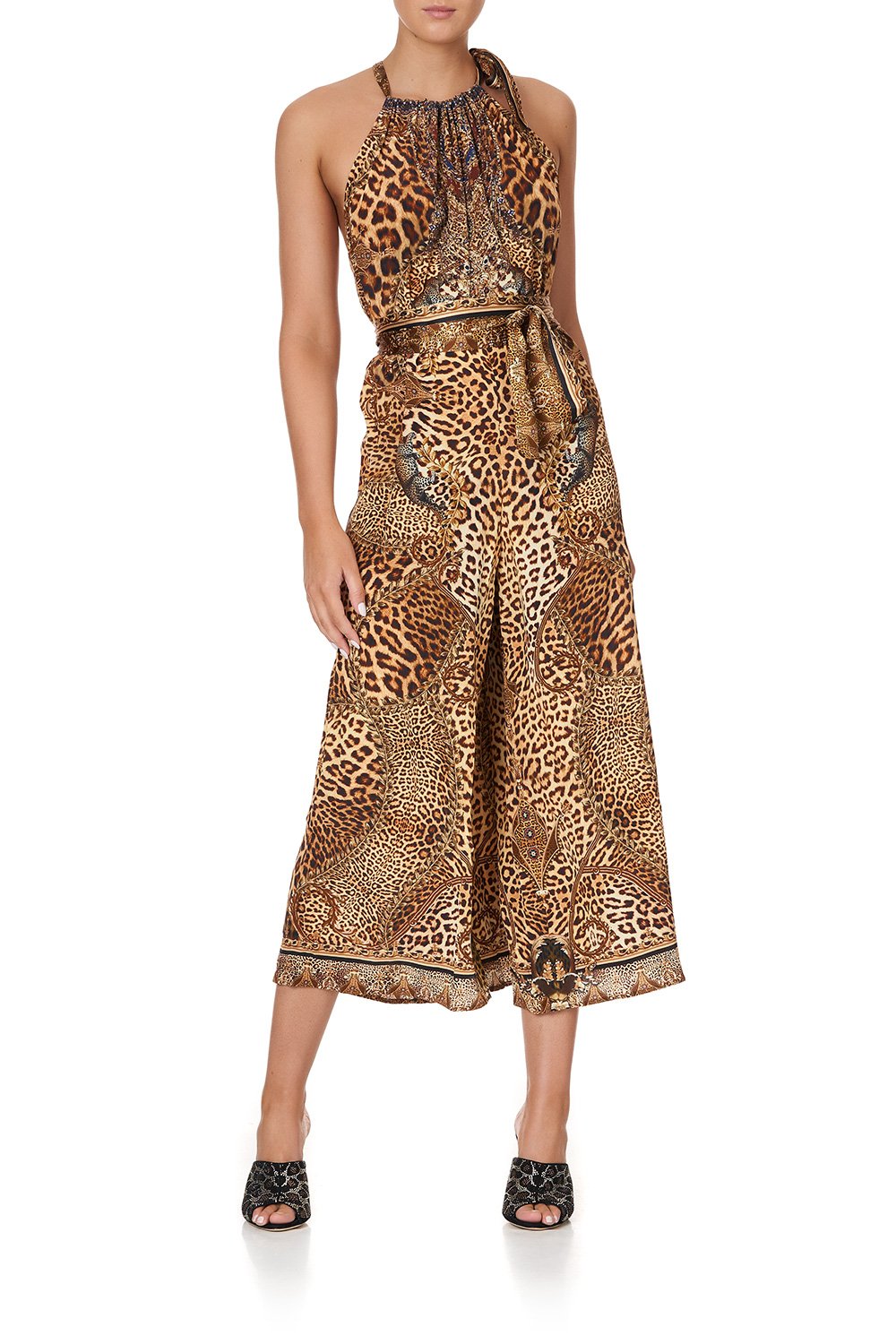 DRAWSTRING NECK JUMPSUIT LADY LODGE