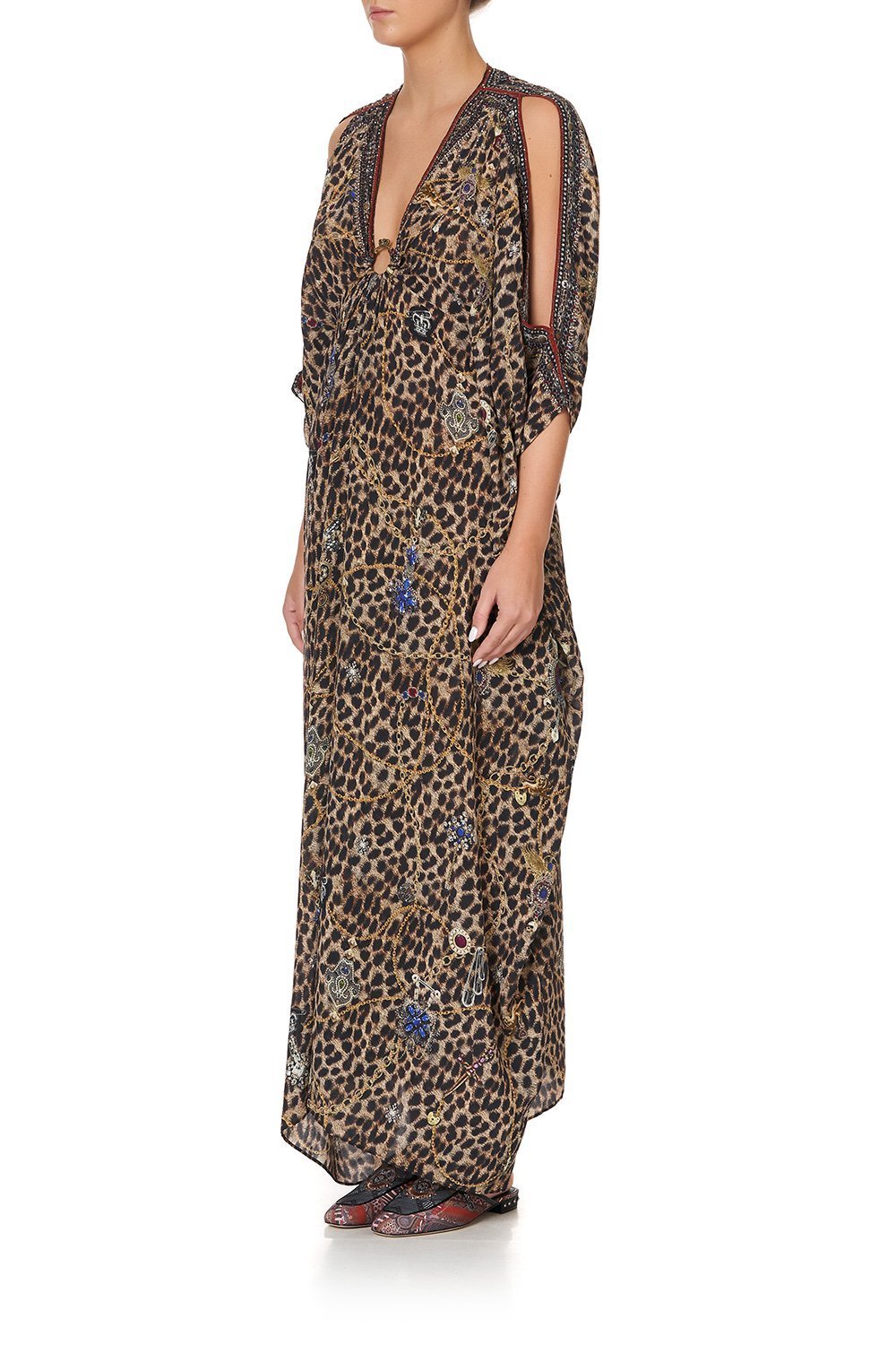 SPLIT SLEEVE KAFTAN WITH HARDWARE POETIC ANARCHY