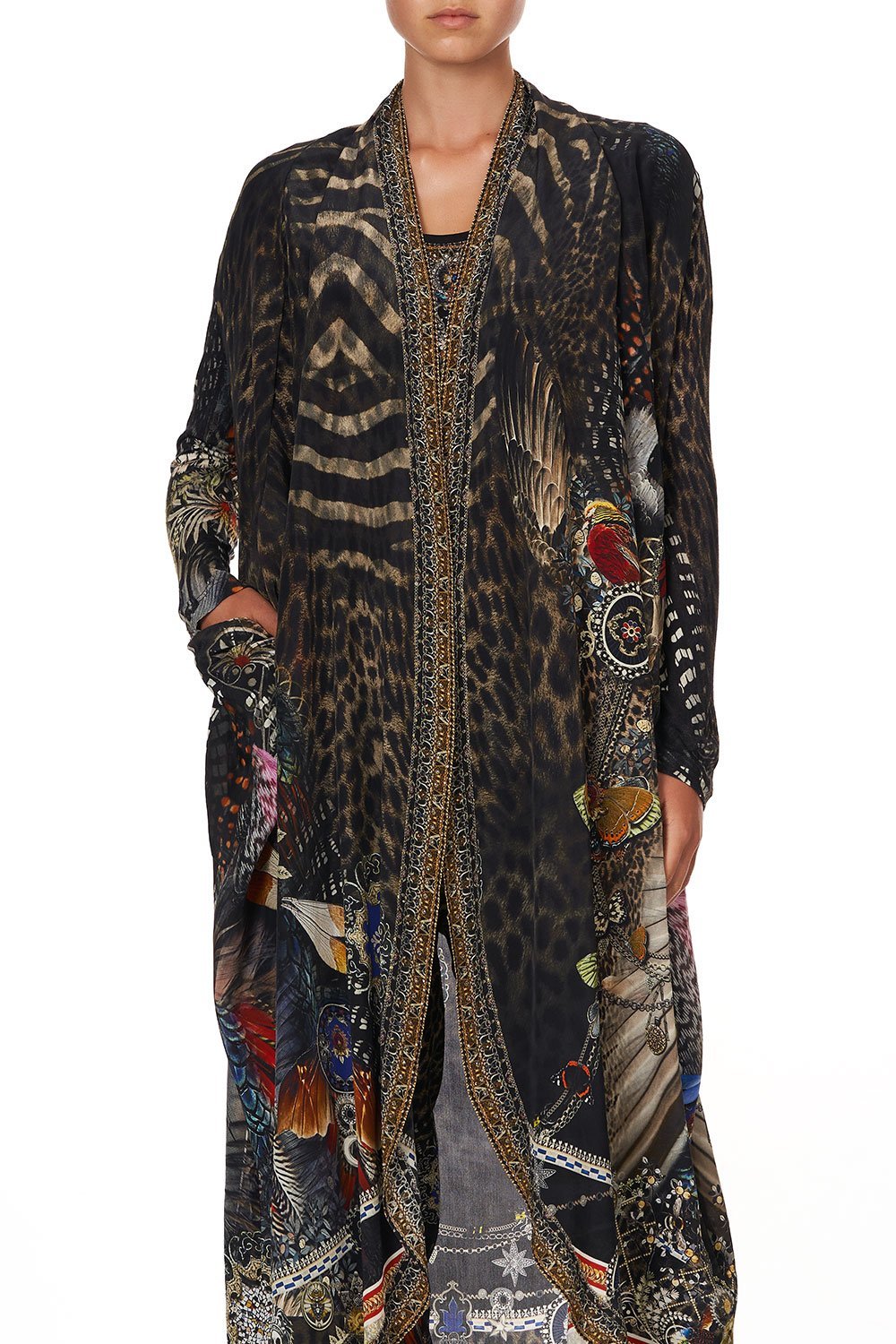 LONG CASUAL JACKET WITH POCKETS TREASURE CHASER