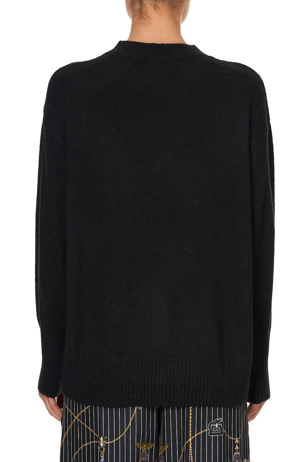 CREW NECK JUMPER PUNK OF PRIMROSE