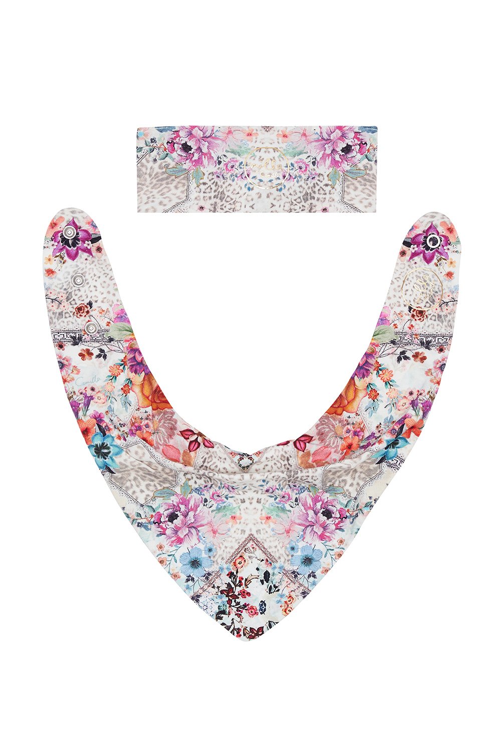 BABIES HEADBAND AND BIB SET SEW IN LOVE