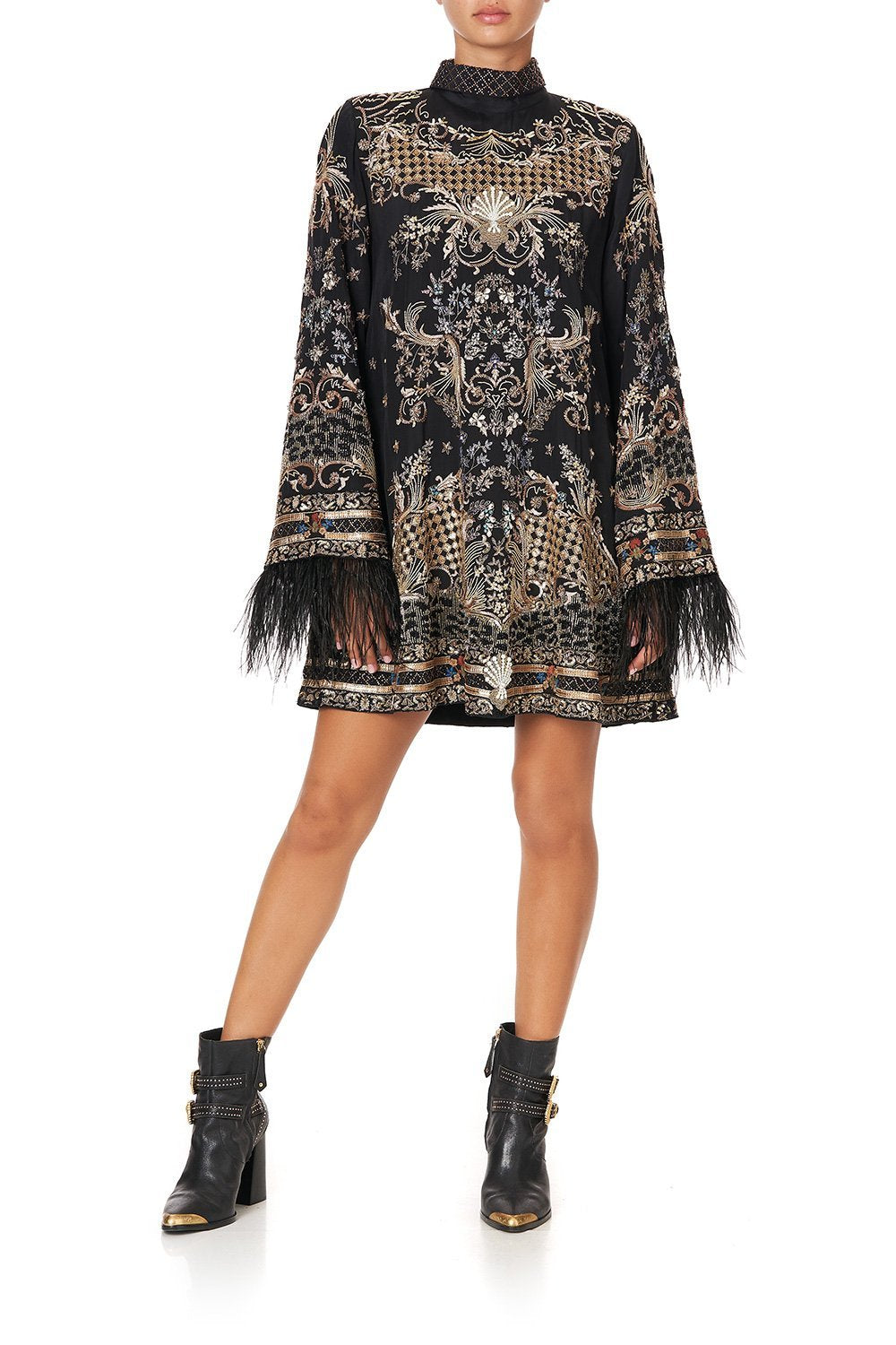 LONG SLEEVE SWING DRESS ABINGDON PALACE